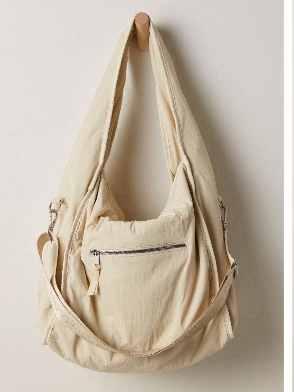 FP Movement by Free People Tofu Cream Hobo Shoulder Bag